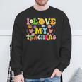 Graduation I Heart My Teachers I Love My Teachers Sweatshirt Gifts for Old Men