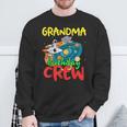 Grandma Birthday Crew Outer Space Planets Universe Party Sweatshirt Gifts for Old Men
