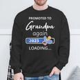 Grandpa Again 2023 Loading Grandad To Be Promoted To Grandpa Sweatshirt Gifts for Old Men