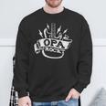 Grandpa Rockt Guitar Hardrock Music Guitarist Sweatshirt Geschenke für alte Männer