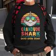 Grandude Shark Father's Day Papa Dad Grandpa Men Sweatshirt Gifts for Old Men