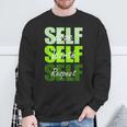 Green Self-Ish X 3 Green Color Graphic Sweatshirt Gifts for Old Men