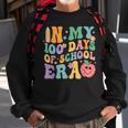 Groovy In My 100 Days Of School Era Student Teacher Sweatshirt Gifts for Old Men