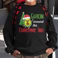 Guacin Around The Christmas Tree Avocado Pj Mexican Navidad Sweatshirt Gifts for Old Men