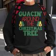 Guacin' Around The Christmas Tree Avocado Sweatshirt Gifts for Old Men