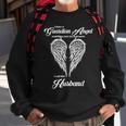 I Have A Guardian Angel In Heaven I Call Him Husband Sweatshirt Gifts for Old Men