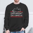 Gute Morgen Ganz Dünnes Eis- Tired Cat Good Black Sweatshirt Geschenke für alte Männer