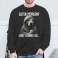 Guten Morgen Ganz Dünnes Eis- Morgenmuffel Labrador Sweatshirt Geschenke für alte Männer