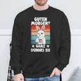 Guten Morgen Ganz Thin Ice Cream Rabbit S Sweatshirt Geschenke für alte Männer