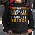 Hackett Family Name Surname Reunion Matching Family Tree Sweatshirt Gifts for Old Men