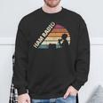 Ham Radio Amateur Radio Operador Silueta Camisa de entrenamiento Regalos para ancianos