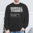 Handball Trainer Handball Trainer Sweatshirt Geschenke für alte Männer