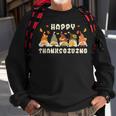 Happy Thanksgiving Autumn Gnomes With Harvest Sweatshirt Gifts for Old Men