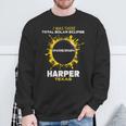 Harper Texas Total Solar Eclipse 2024 Sweatshirt Gifts for Old Men