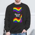 Harvey Milk Love Is Love Gay Pride Love Is Love Sweatshirt Gifts for Old Men