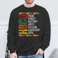 Hbcu Historic Pride Educated Black History Month Pride Sweatshirt Gifts for Old Men