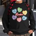 Hearts Candy Valentines Day Real Estate Be My Client Sweatshirt Gifts for Old Men