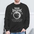 Heavy Metal Total Eclipse 2024 North American Tour Sweatshirt Gifts for Old Men