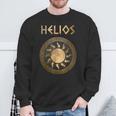 Helios Greek Sun God Antique Symbol Sweatshirt Geschenke für alte Männer