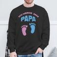 Herren Ich Werde Papa 2024 Werdenderater Sweatshirt Geschenke für alte Männer