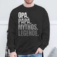 Herren Opa Und Papa Großvateratertag Sweatshirt Geschenke für alte Männer