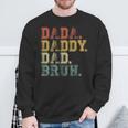 Herren Papa Papa Papa Bruh Lustigerater Sweatshirt Geschenke für alte Männer