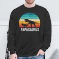 Herren Papasaurusater Tag Dinosaurier Papa Saurus Geschenk Dino Sweatshirt Geschenke für alte Männer