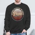 Herrenaterintage Geschenk Der Mann Der Mythos Die Legende Papa Sweatshirt Geschenke für alte Männer