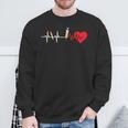 Herzpuls-Phlebotomisten-Spritze Krankenschwester Kardiologe Arzt Sweatshirt Geschenke für alte Männer