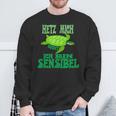 Hetz Mich Nicht Ich Bin Sensibel Sweatshirt Geschenke für alte Männer