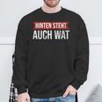 Hinterten Steht Auch Was Was Back Stands Och Wat Sweatshirt Geschenke für alte Männer