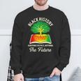 Honoring Past Inspiring Future Black History Month Teacher Sweatshirt Gifts for Old Men