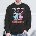 Hoppel Rabbit Ich Liebe Mein Hasen Valentine's Day Sweatshirt Geschenke für alte Männer