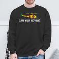 Can You Hover Huey Pilots Apparel Sweatshirt Gifts for Old Men