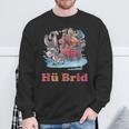 Hü Brid Lustiges Hybrid Auto Pferd Sweatshirt Geschenke für alte Männer