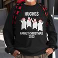 Hughes Family Name Hughes Family Christmas Sweatshirt Gifts for Old Men