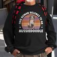 This Human Belongs To Aussiedoodle Owner Aussiedoodle Lover Sweatshirt Gifts for Old Men