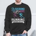 Husband And Wife Running Sweet Valentine’S Day Sweatshirt Gifts for Old Men