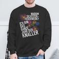 Ich Bin Das Ganze Jahr Ein Bang New Year's Eve Sweatshirt Geschenke für alte Männer