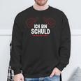 Ich Bin Schuld Wer Denn Auch Sonst Sweatshirt Geschenke für alte Männer