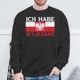 Ich Habe Wyjebane Polska Polski Polskie Pole Poli Sweatshirt Geschenke für alte Männer