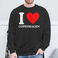 Ich Liebe Copenhagen I Heart Copenhagen Sweatshirt Geschenke für alte Männer