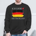 Ich Liebe Deutschland I Love Germany Sweatshirt Geschenke für alte Männer