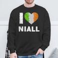 Ich Liebe Niall Sweatshirt Geschenke für alte Männer