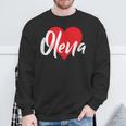 Ich Liebe Olena Sweatshirt Geschenke für alte Männer