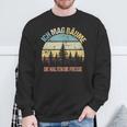 'Ich Mag Bäume Die Halten Die Fresse Sayings Nature Sweatshirt Geschenke für alte Männer