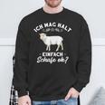 Ich Mag Halt Einfach Schafe Ok Schäferei Sheep Sweatshirt Geschenke für alte Männer