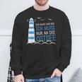 Ich Muss Garnix Ich Muss Nur An Die Baltic Sea Sweatshirt Geschenke für alte Männer