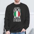 Ich Muss Nur Nach Italien Urlaub Sweatshirt Geschenke für alte Männer