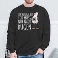 Ich Muss Nur Nach Rügen Baltic Sea Ich Muss Nur Nach Rügen Sweatshirt Geschenke für alte Männer